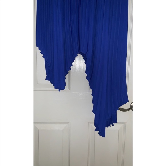 Alice & Olivia ‼️CYBER MONDAY SALE‼️ pleated midi ultramarine skirt -NWT - Picture 8 of 17